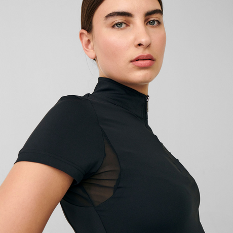 PS of Sweden Everly Short Sleeve Shirt #colour_black
